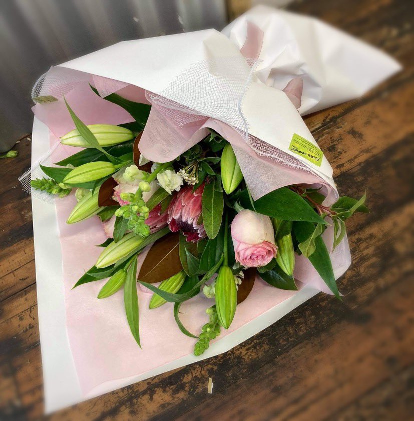 Pinks and White Bouquet.